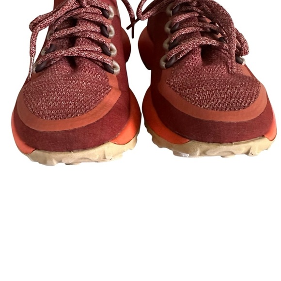ALLBIRDS TRAIL RUNNERS SWT ORANGE RED SNEAKERS SIZE 7 - Picture 9 of 13